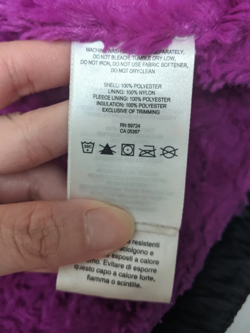 Columbia Girls Black Insulated Hooded Winter Jacket Size XXS